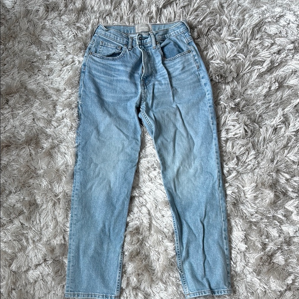 Everlane Blue The Cheeky Crop Jean